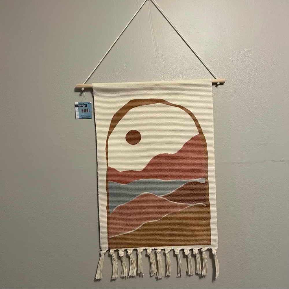 The Spring Shop Earthy Tapestry in Brown and Cream